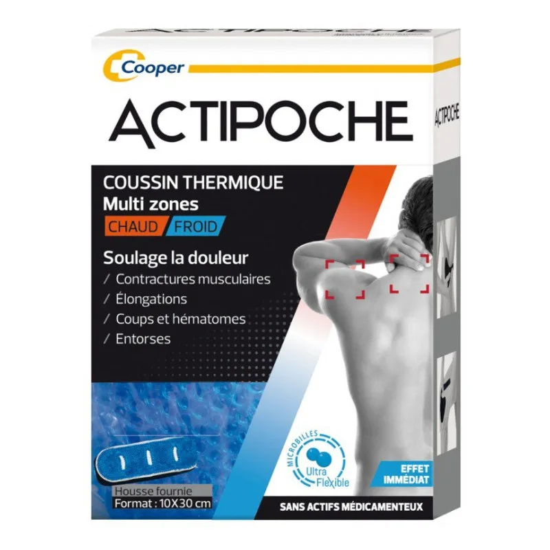 COUSSIN Actipoche Multi Zones Microbilles 1 Thermique Cooper