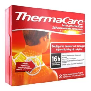 Cooper - ThermaCare - Patch Auto-Chauffant 16h Nuque Épaule Poignet 2 Patchs