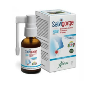 Aboca - Salvigorge 2Act Spray sans alcool - 30ml