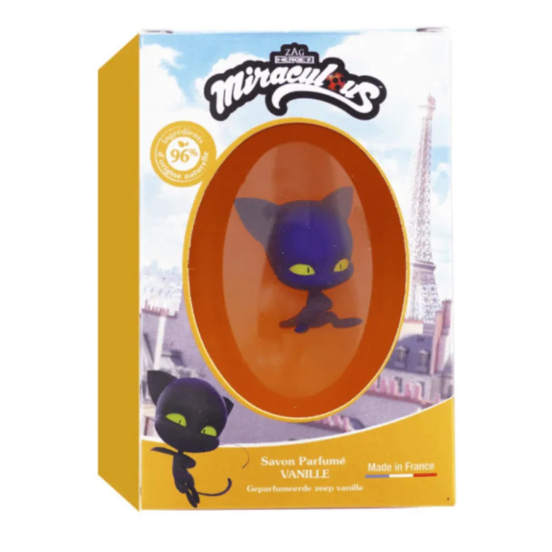 Le Comptoir du Bain - Savon Miraculous Avec Figurine - Vanille - 75g