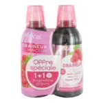 DRAINEUR MINCEUR ULTRA Élimination des Toxines Framboise 2 x 500 ml