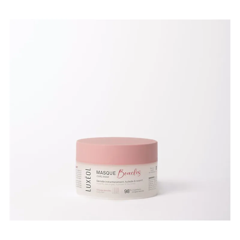 MASQUE Boucles Démêle Instantanément, Hydrate & Nourrit Luxéol 200ml