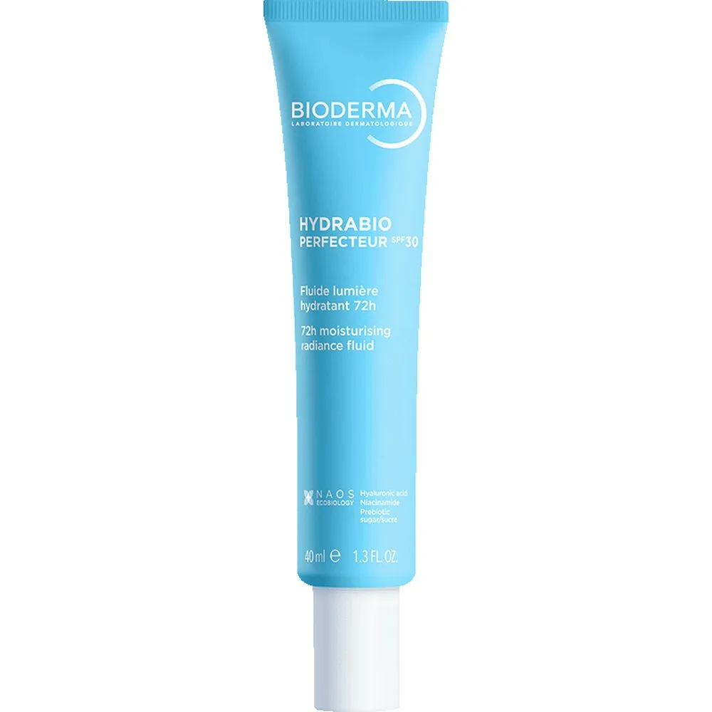FLUIDE Hydrabio Perfecteur Lumière Hydratant 72H SPF30 Bioderma 40 Ml