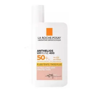 CRÈME SOLAIRE Anthelios Uvmune 400 Fluide Teinté + SPF50 la Roche-Posay 50 Ml
