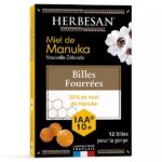 Herbesan Miel de Manuka IAA10 Billes Fourrees 54g
