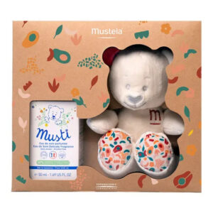 Mustela - Coffret Musti Eau de Soin Parfumée + Peluche Ourson