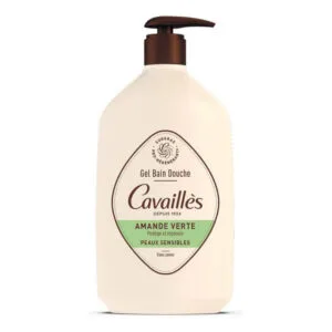 GEL Bain Douche Peaux Sensibles Amande Verte Roge Cavailles 1 L