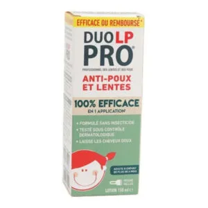 LOTION DUO LP PRO Anti Poux et Omega Pharma 150ml