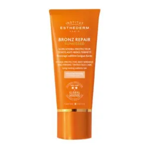 SOIN Bronz Repair Protecteur Teinté Anti Rides Fermeté Soleil Esthederm 50 Ml
