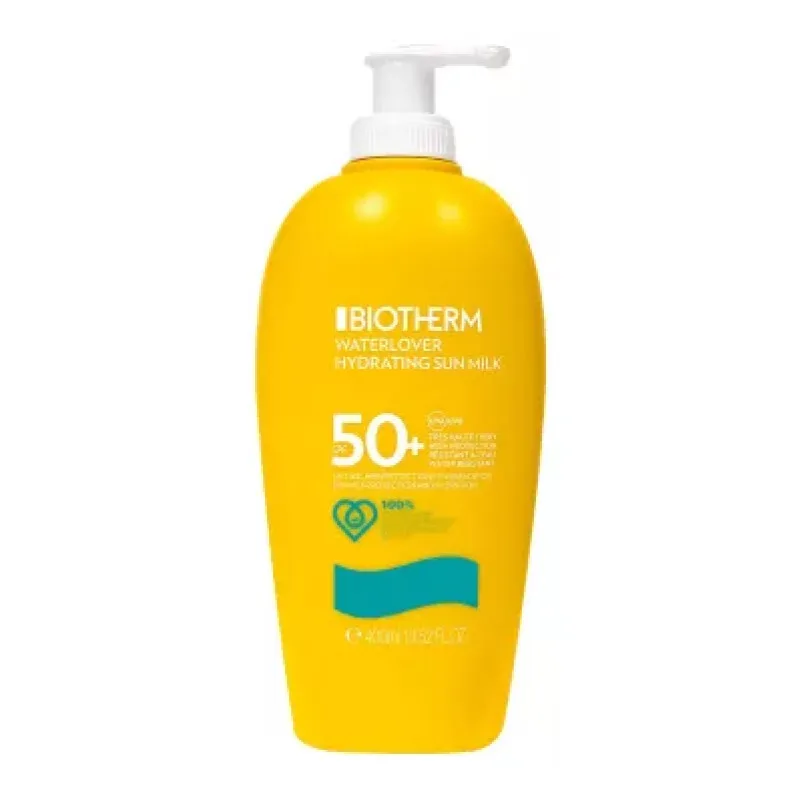 LAIT Waterlover Solaire Protection et Hydratation SPF50+ Biotherm 400 Ml