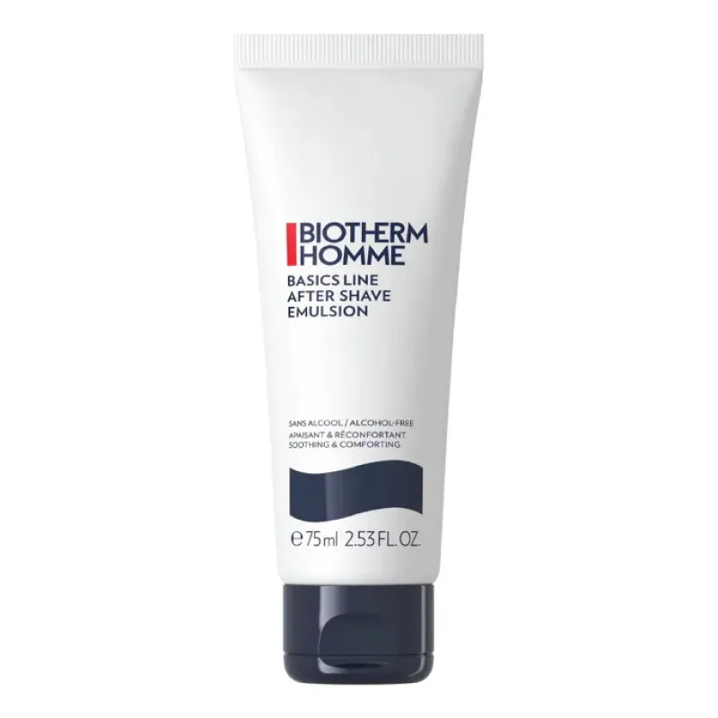 BAUME APRÈS-RASAGE Homme Basics Line Émulsion Après Rasage Biotherm 75 Ml