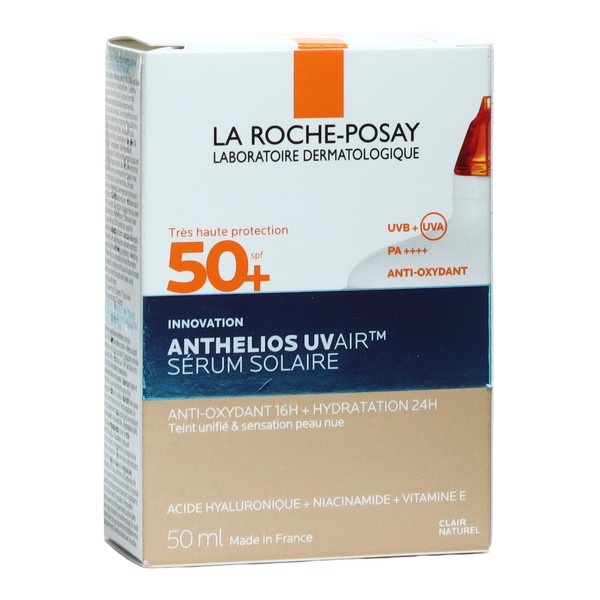SÉRUM Anthelios UVAIR Solaire + Naturel SPF50 la Roche-Posay 50ML – Image 2