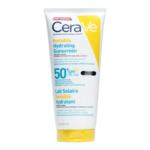 LAIT Solaire Invisible Hydratant SPF50+ Cerave 75ML – Image 3