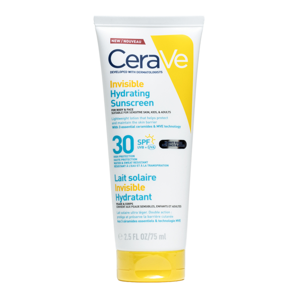 LAIT Solaire Invisible Hydratant SPF30 Cerave 177ML – Image 2