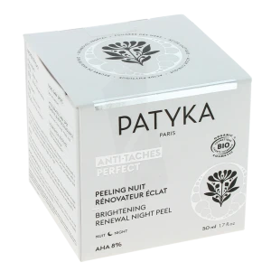 Patyka Anti-taches Perfect Peeling Nuit Rénovateur Éclat Pot De 50 Ml