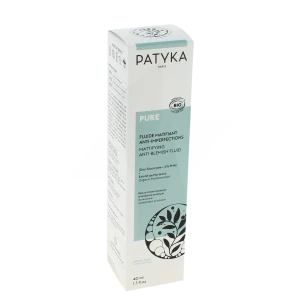 Patyka Pure Fluide Matifiant Anti-imperfections 40 Ml