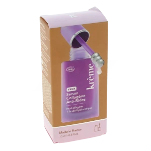 Krème Kreme Sérum Yeux Collagène Anti-rides Pot De 15 Ml