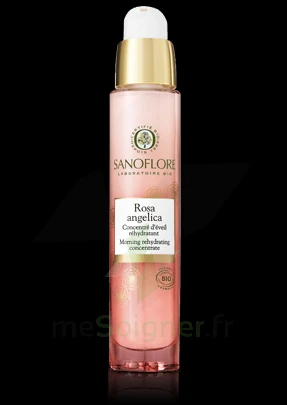 Sanoflore Rosa Angelica Concentré D'éveil Réhydratant Flacon Pompe De 30 30 Ml