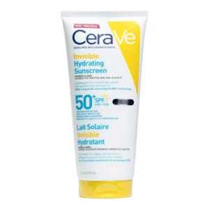 LAIT Solaire Invisible Hydratant SPF50+ Cerave 75ML