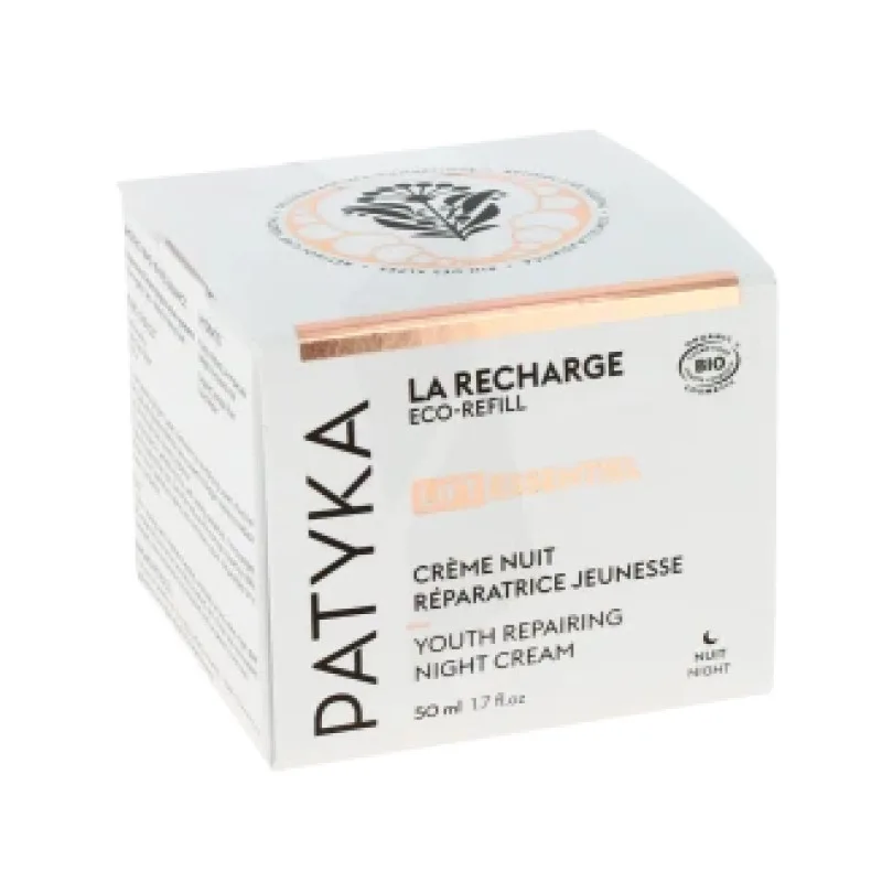 CRÈME Lift Essentiel Nuit Réparatrice Jeunesse Recharge Patyka 50 Ml