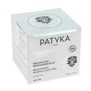 PEELING Anti Taches Perfect Nuit Rénovateur Éclat Pot de Patyka 50 Ml