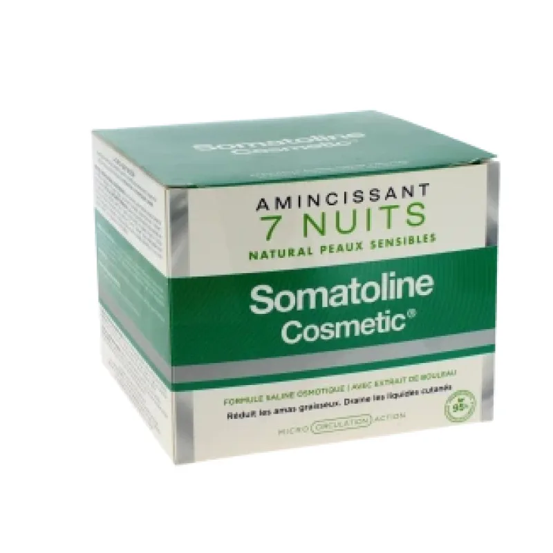CRÈME MINCEUR Amincissant 7 Nuits Peaux Sensibles Somatoline 400 Ml