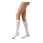 CHAUSSETTES DE CONTENTION Anti-thrombose Pieds Ouverts Sigvaris Classe 2 Blanc
