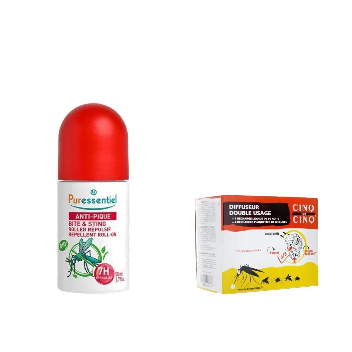 SPRAY ANTI-MOUSTIQUE Duo Roller et Diffuseur