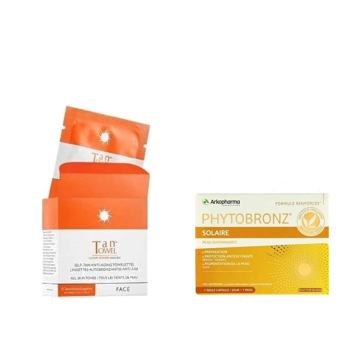 GUMMIES Pack Bronzage Phytobronz Tantowel