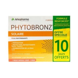 Arkopharma Préparation Solaire — Phytobronz Solaire 40 Capsules