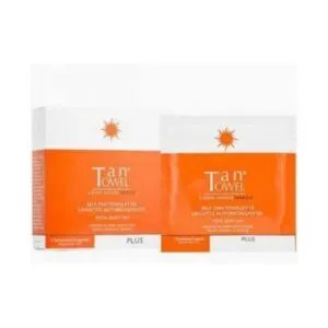AUTOBRONZANT Serviettes Auto Bronzage Corps Total Tantowel