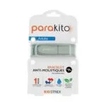 Parakito Spray Anti-Moustique — Bracelet Anti-Moustiques Rechargeable Adulte Modèle : Kaki