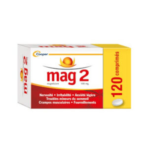 Lot de 3 - Mag 2 - 100 mg 120 comprimés