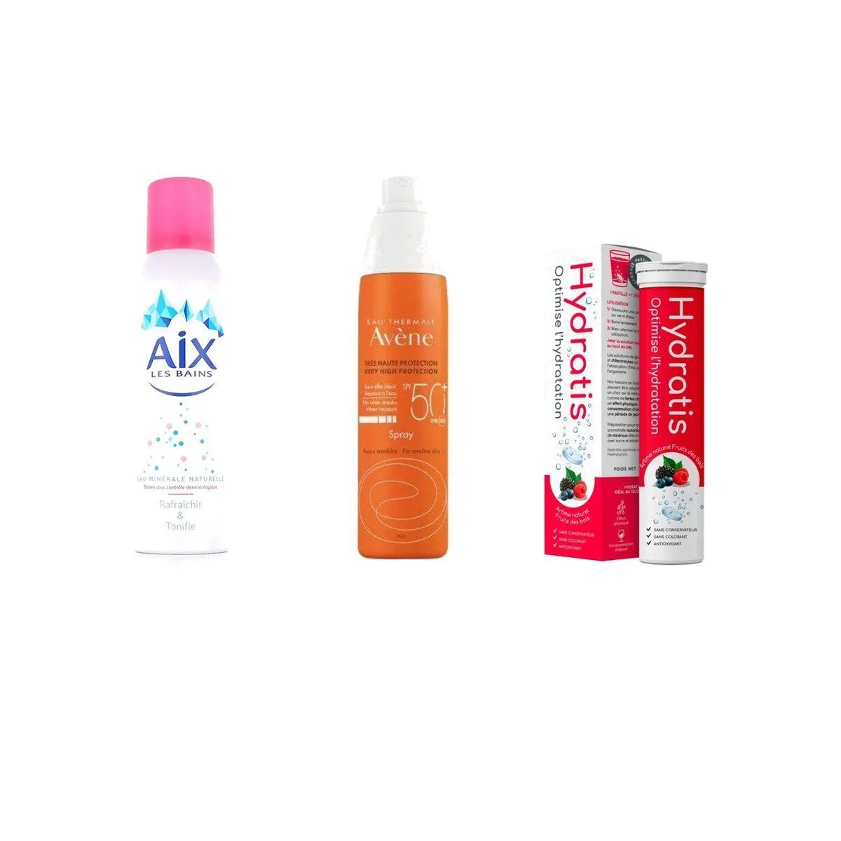 BRUMISATEUR Pack Canicule Aix Solaire Avene Hydratis