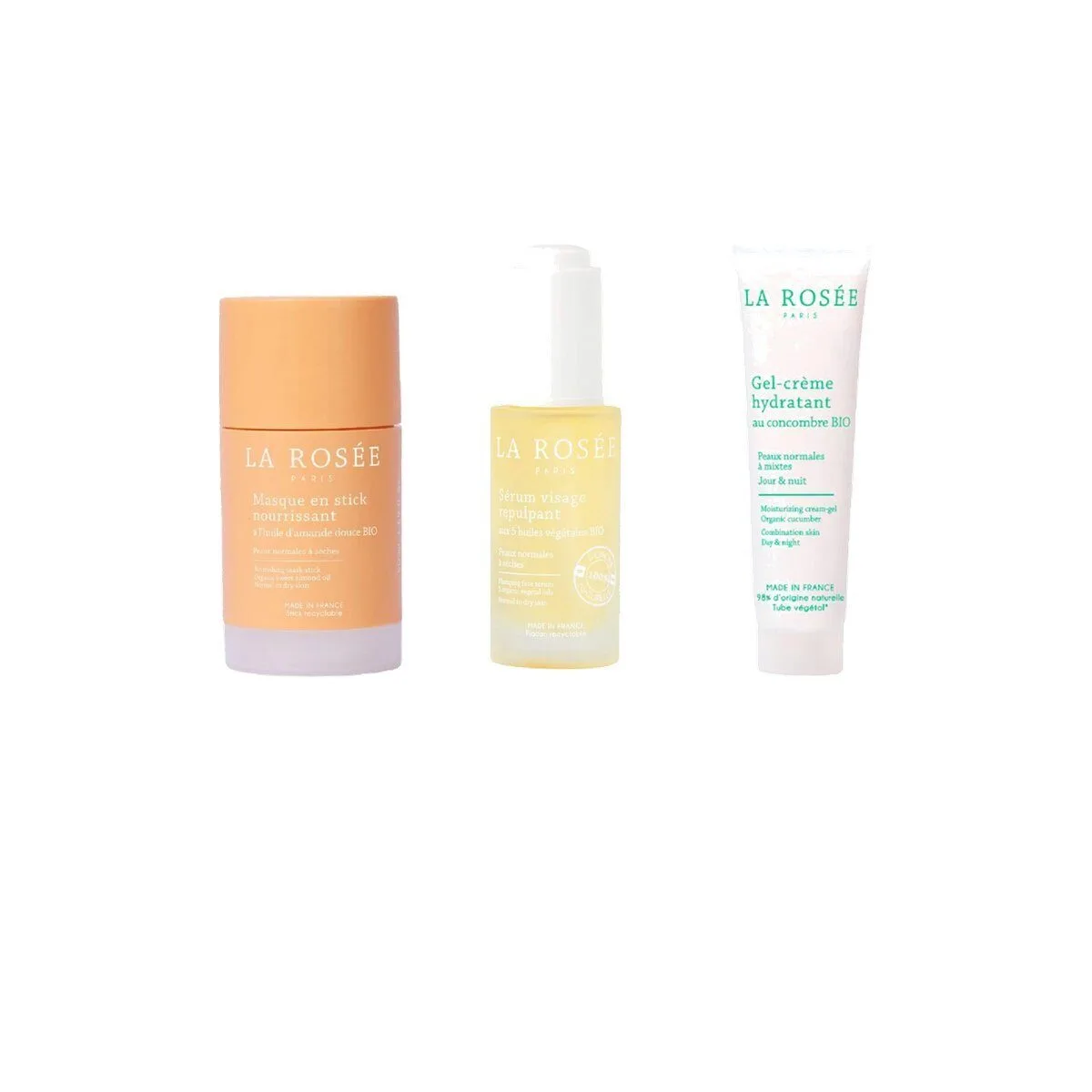GEL Masque Serum Creme Pack Decouverte la Rosee