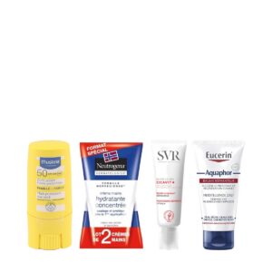 Pack Ski Froid - Stick Solaire Creme Mains Baume Levres