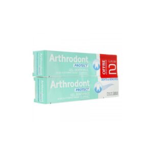 Arthrodont Protect - Dents et Gencives - Gel Dentifrice - Lot de 2