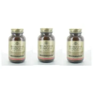 COMPLÉMENT ALIMENTAIRE Quercetine Complexe Avec Ester C Végétales Programme 3 Mois 50 Gélules