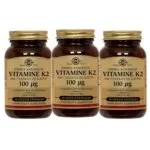 COMPLÉMENT ALIMENTAIRE Programme 3 Mois Vitamine K2 MK7 Solgar 100µg