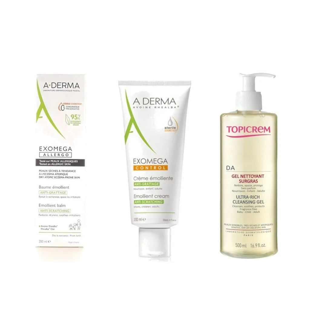 BAUME Emollient Nettoyant Surgras Pack Eczema