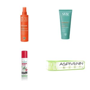 Pack Vacances - Solaire Apres-Soleil Anti-Moustique Aspivenin
