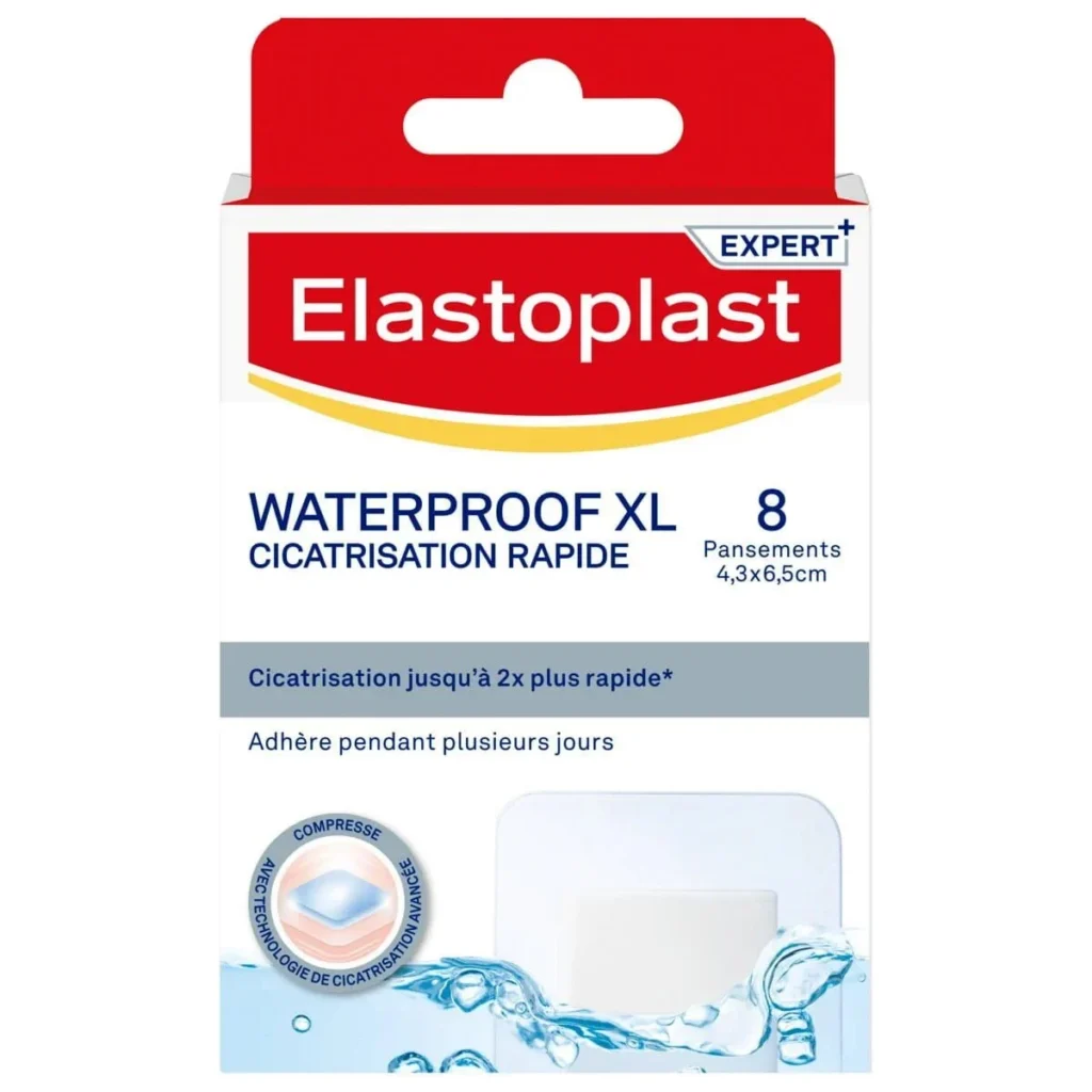 ELASTOPLAST CICATRISATION RAPIDE WATERPROOF XL - 8 pansements