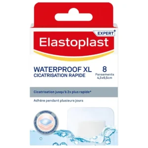 ELASTOPLAST CICATRISATION RAPIDE WATERPROOF XL - 8 pansements