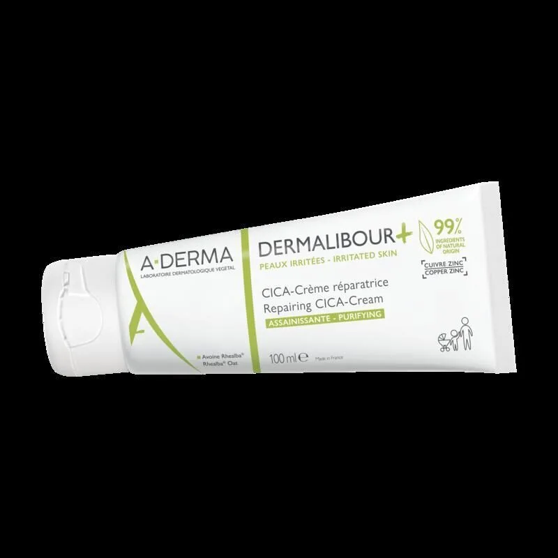 CICA-CRÈME Dermalibour+ Réparatrice Assainissante A-Derma 100 Ml