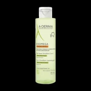 GEL LAVANT Exomega Control Émollient 2en1 Anti-Grattage A-Derma 200 Ml