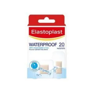 ELASTOPLAST WATERPROOF PLASTIQUE - 20 pansements - 2 formats