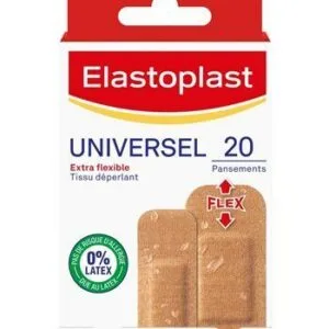ELASTOPLAST UNIVERSEL TISSU - 20 pansements - 2 formats