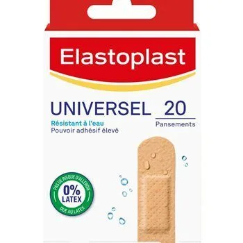 ELASTOPLAST UNIVERSEL PLASTIQUE - 20 pansements - 1 format