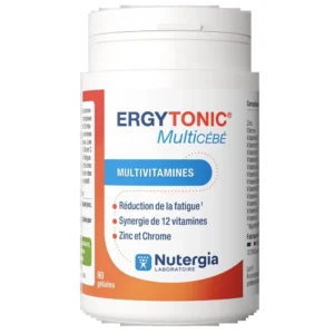 GÉLULES Ergytonic Multicébé Nutergia 90