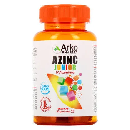 Azinc Junior Multivitamines Gummies - 60 gommes – Image 2